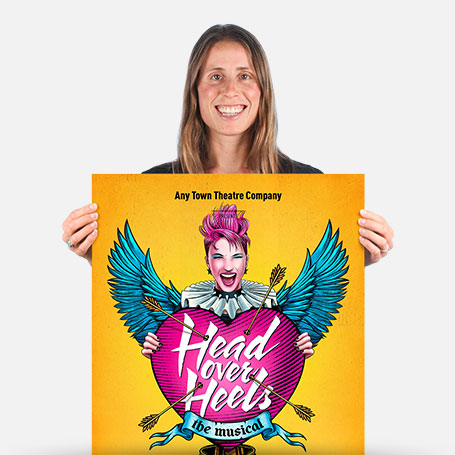 Head Over Heels Official Show Artwork